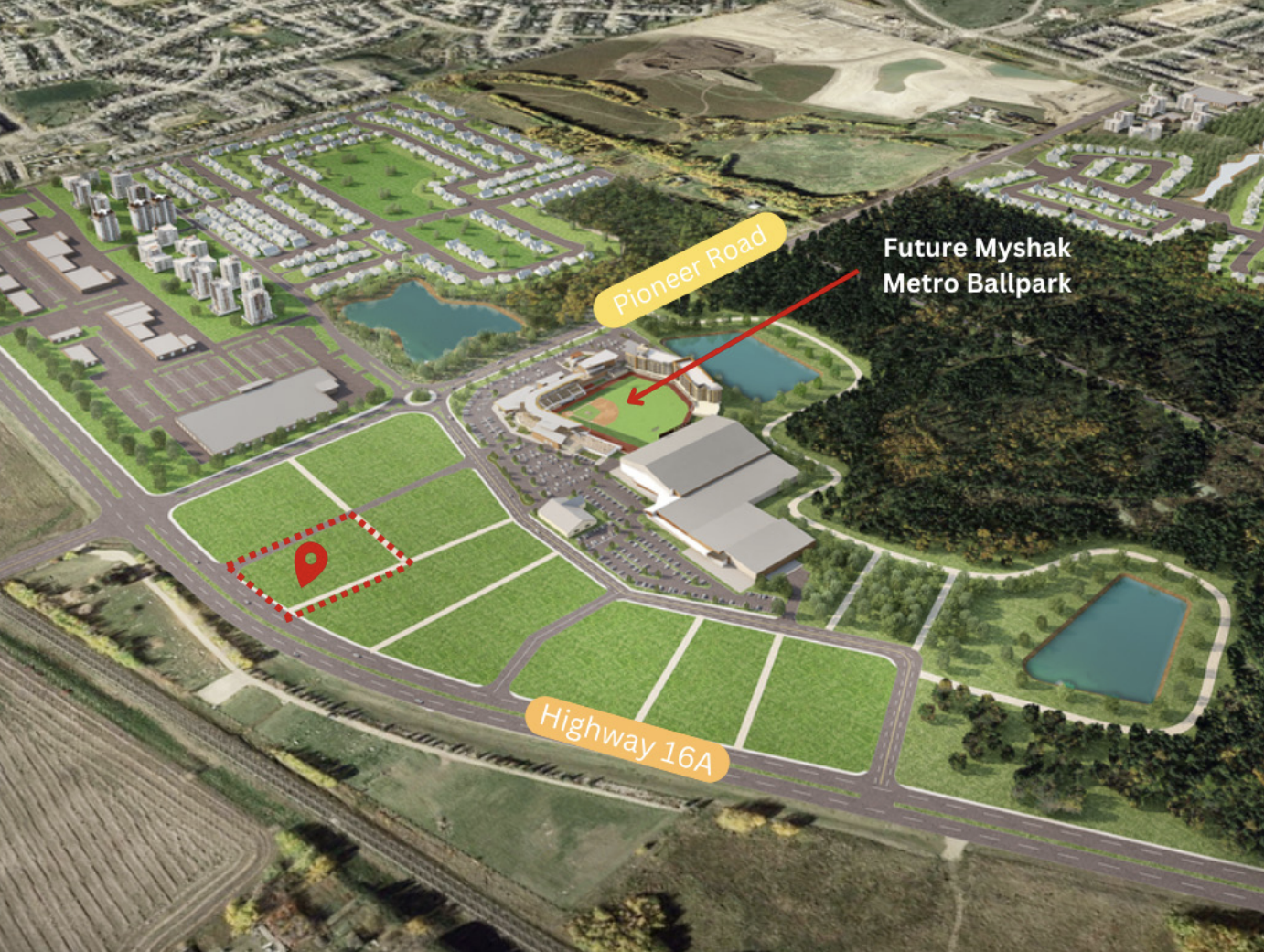 SW-1-53-27-4 – Lot 3B Ballpark, Spruce Grove 